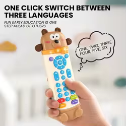 Televisión infantil interactiva con mando – Juguete educativo