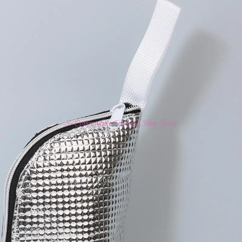 Bolsa aislamiento 85ae bolsa aislamiento portátil diario aluminio papel portátil puede colgar taza agua - imagen 3