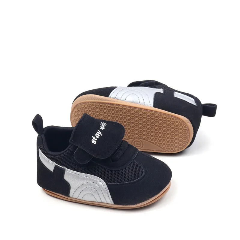 Venta caliente de zapatos deportivos casuales para bebés primavera otoño niñas niños suela de goma antideslizante primeros caminantes zapatos infantiles de alta calidad - imagen 4