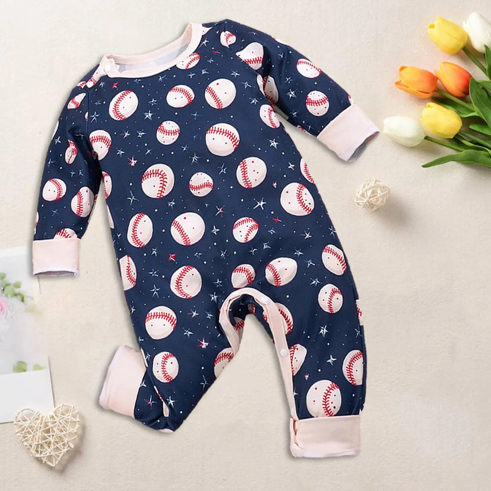 Baby Clothing Jumpsuit Kids Clothes Newborn Infant Fashion Comfortable Clothes Climb Suit Print Spring Long Sleeve Boys Girls