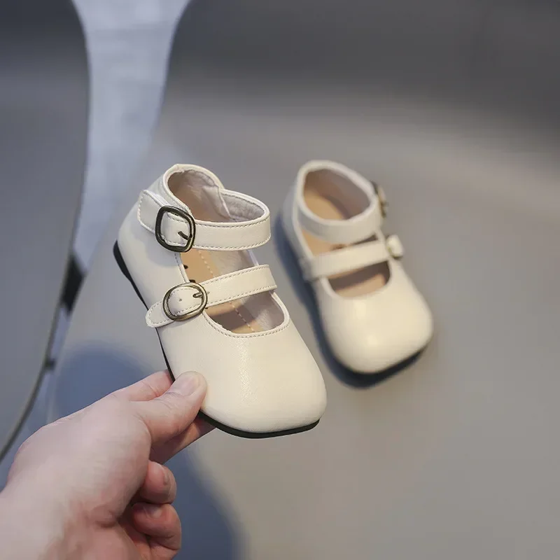 Zapatos de princess en cuero para niña – Antideslizantes y ligeros - imagen 4