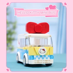 Hello Kitty: Bloques de construccion educativos para ninos - Autobus