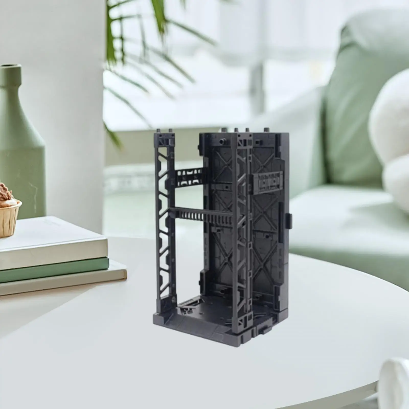 Base de exhibición entrelazada, fácil instalación, regalo de inauguración de la casa, modelo de escena Base, estante de almacenamiento de juguetes ligero Universal portátil