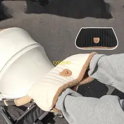 QX2 Manoplas acolchadas para cochecito – forro suave y transpirable