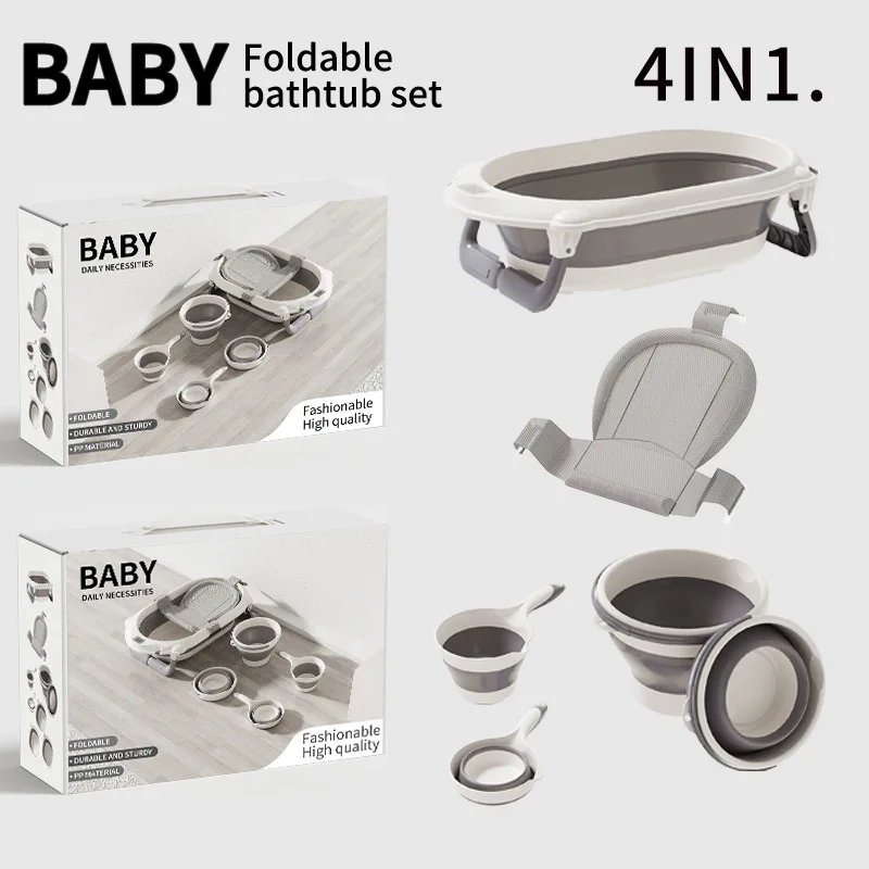 Bañera infantil 4 en 1 completa