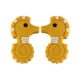 10pcs Mustard yellow