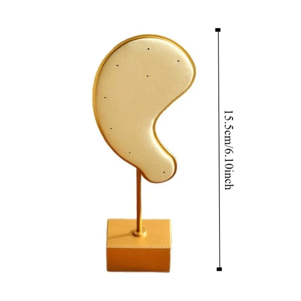 Expositor de pendientes con forma de oreja – Soporte de microfibra - imagen 3