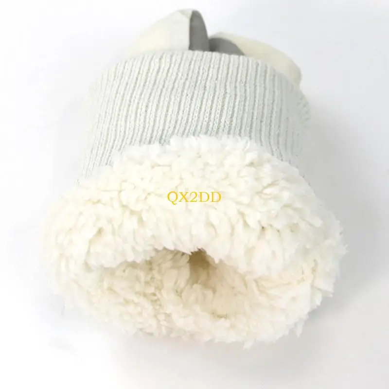 QX2D-guantes antideslizantes para chico, manoplas nieve para invierno, impermeables, resistentes viento, Térmicos para y - imagen 5