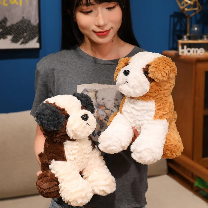Peluche San Bernardo suave infantil para regalo y decoración - imagen 5
