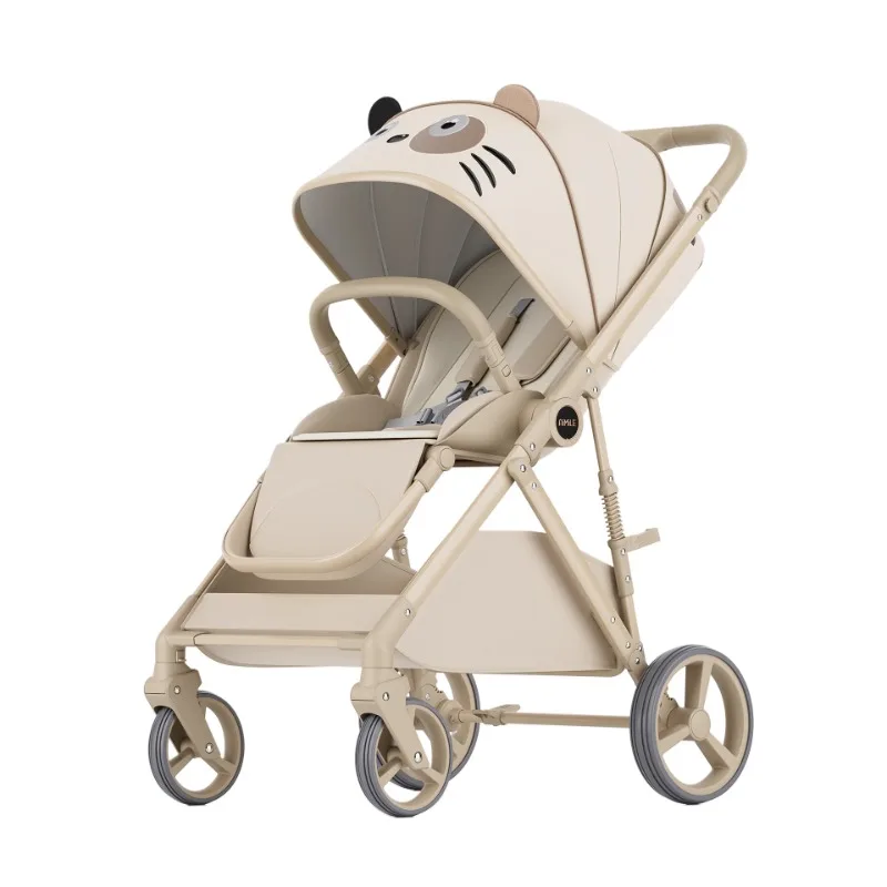 Cochecito de bebé bidireccional ligero, cochecito de bebé, carrito de bebé - imagen 5