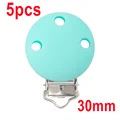 5pcs Cyan