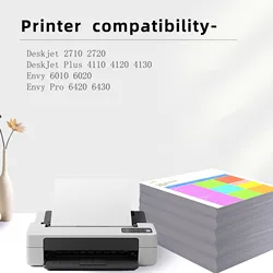 Cartucho de tinta 305XL compatible para HP Deskjet – Negro y color