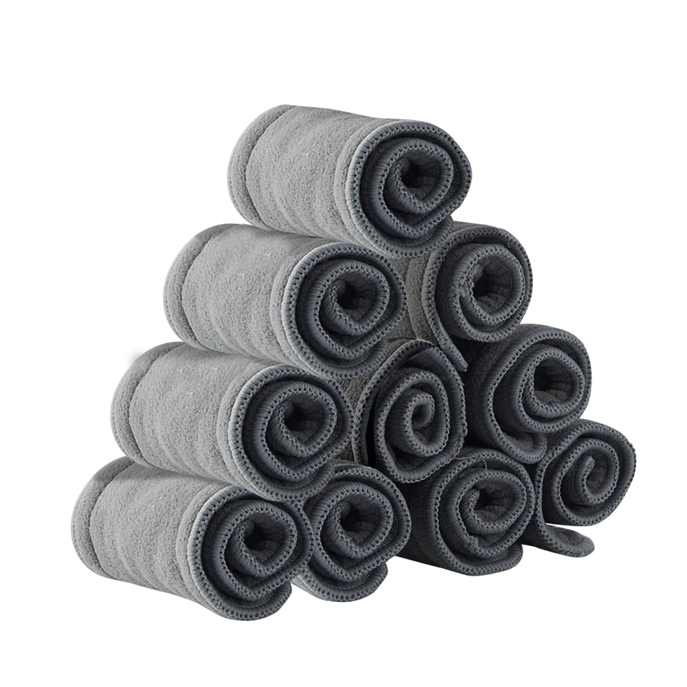 HappyFlute Forros para pañales de microfibra carbón bambú - imagen 2