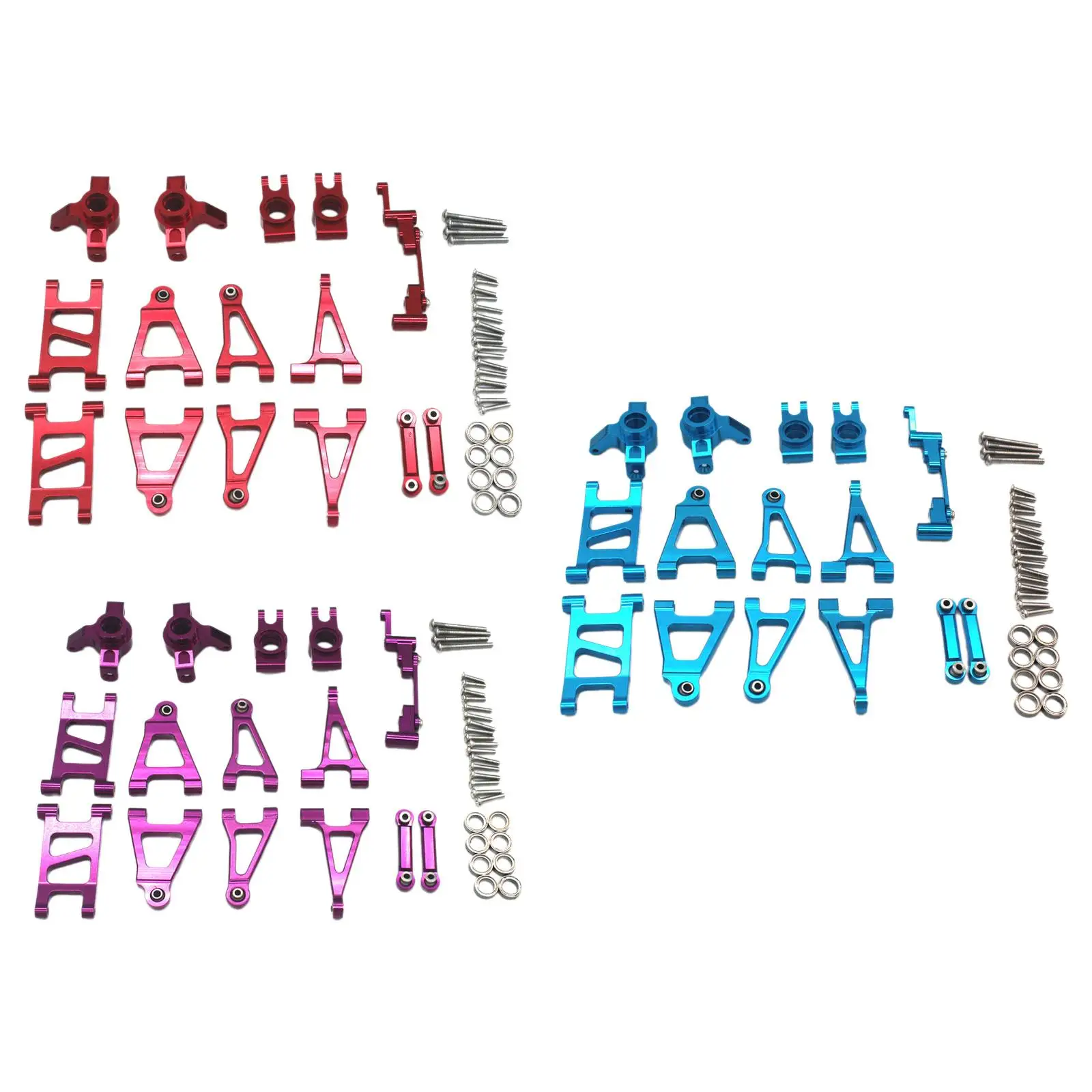 Aluminium Accessories Set for 1/14 Scale 14301 14302 14303 RC Model Car Accs