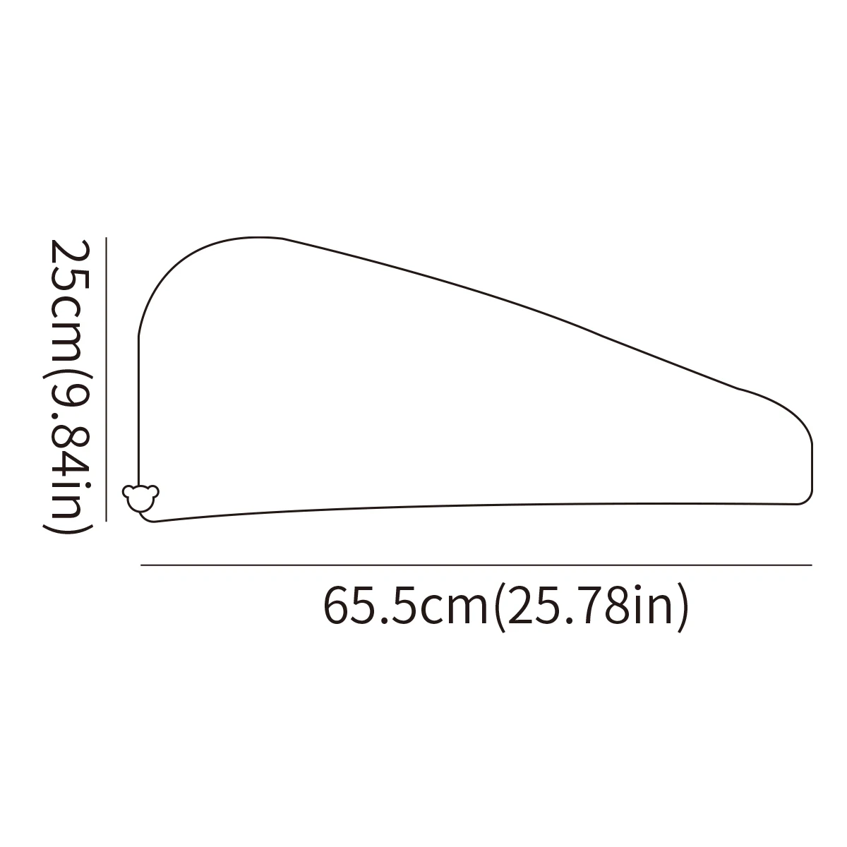 Gorro de ducha para adultos, gorro de baño impermeable de microfibra, cubierta para el pelo, gorro de ducha para el hogar, 1 ud. - imagen 3