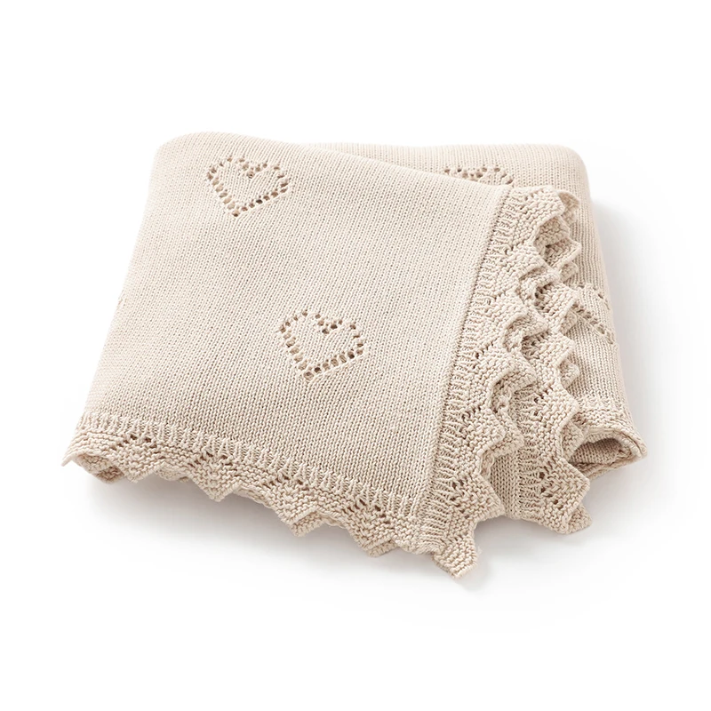 Mantas tejidas para bebé, 90x70cm, algodón ultrasuave, edredón para recién nacidos, niños y niñas, cochecito, ropa de cama, manta envolvente, cosas para dormir