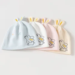 Gorro para bebé recién nacido bordado, suave y cortaviento