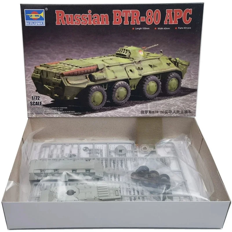 Trumpeter BTR-80: modelo a escala de transportador blindado