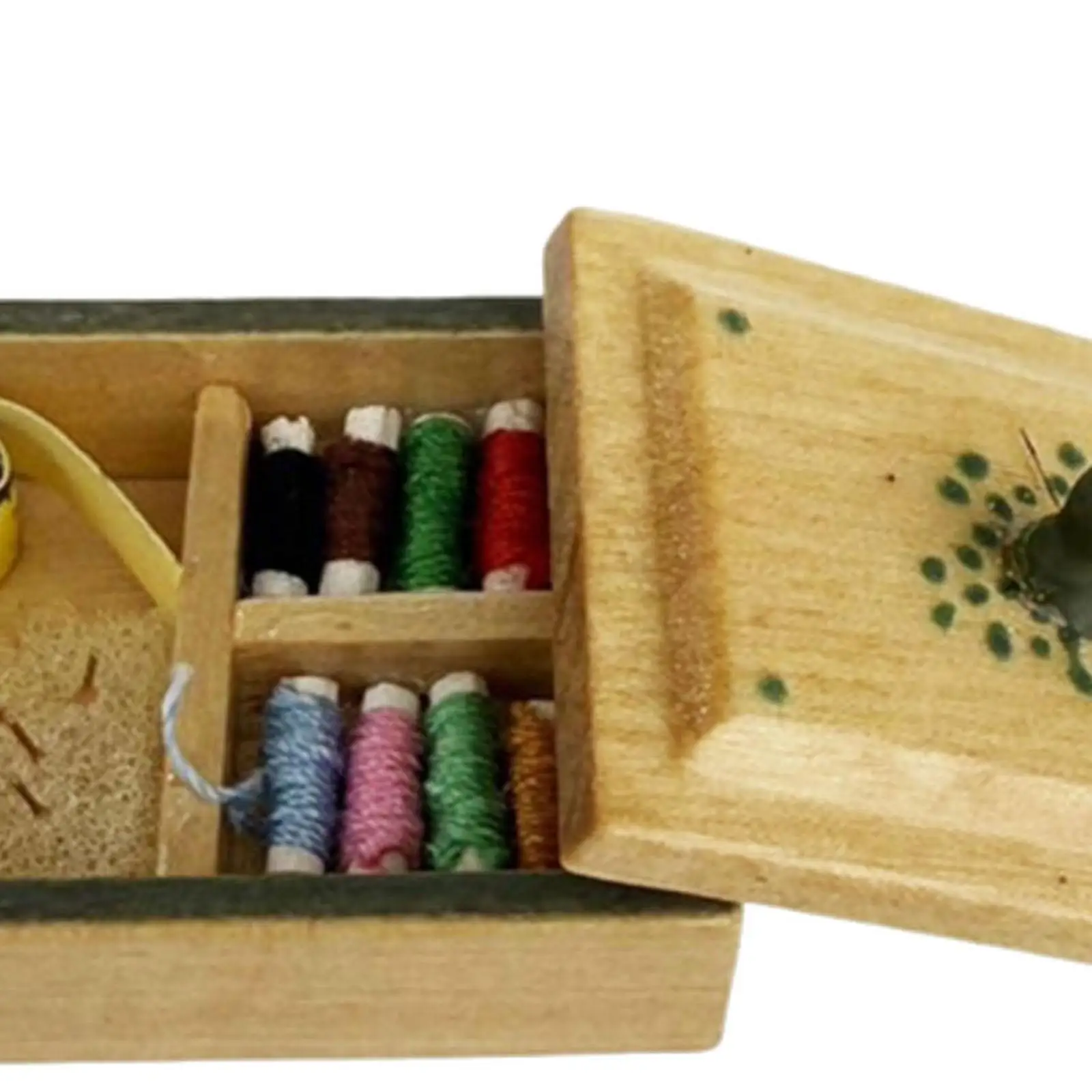 1:12 Dollhouse Sewing Tool Kit Simulation Accessories Toy for Sewing Room