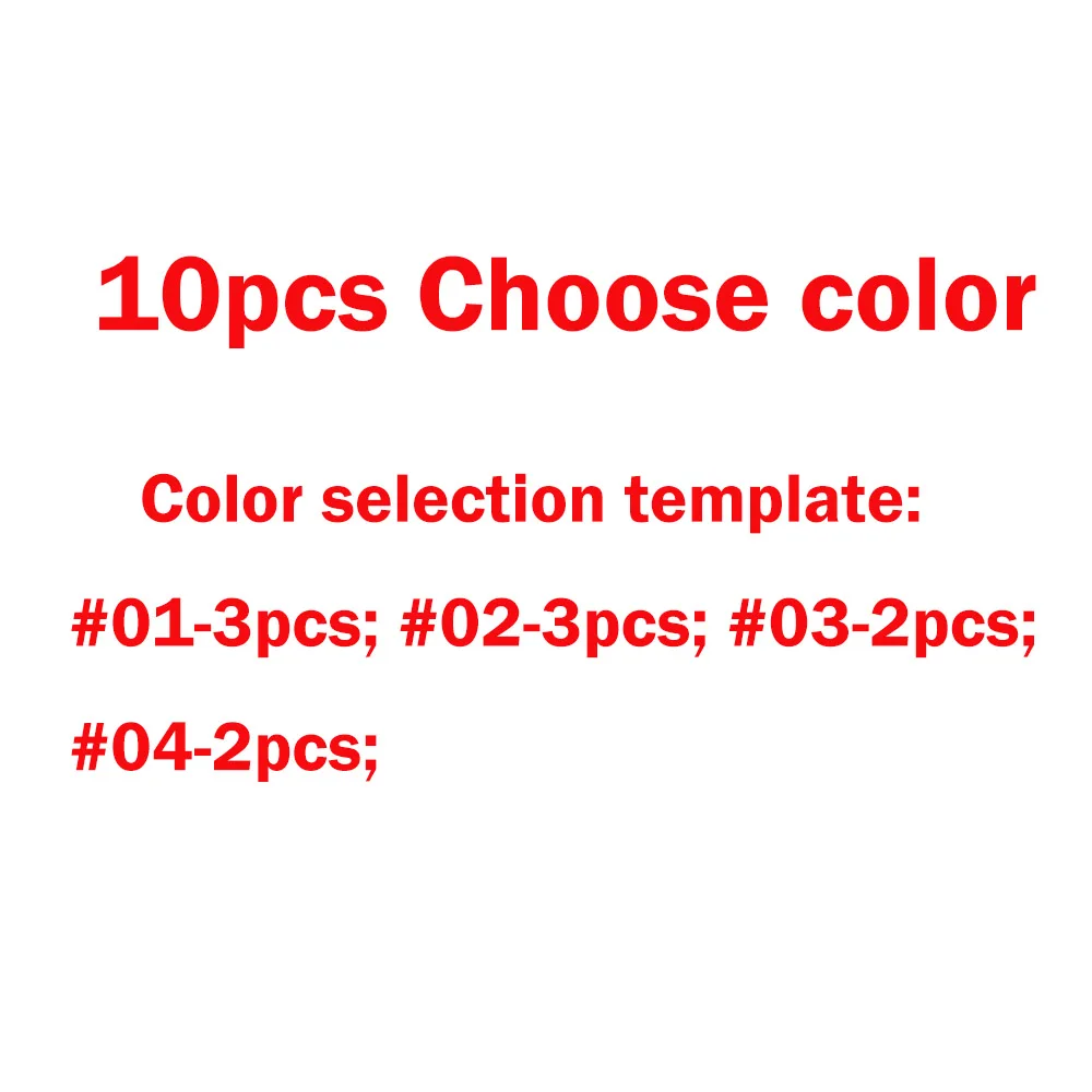 10pcs Choose colour