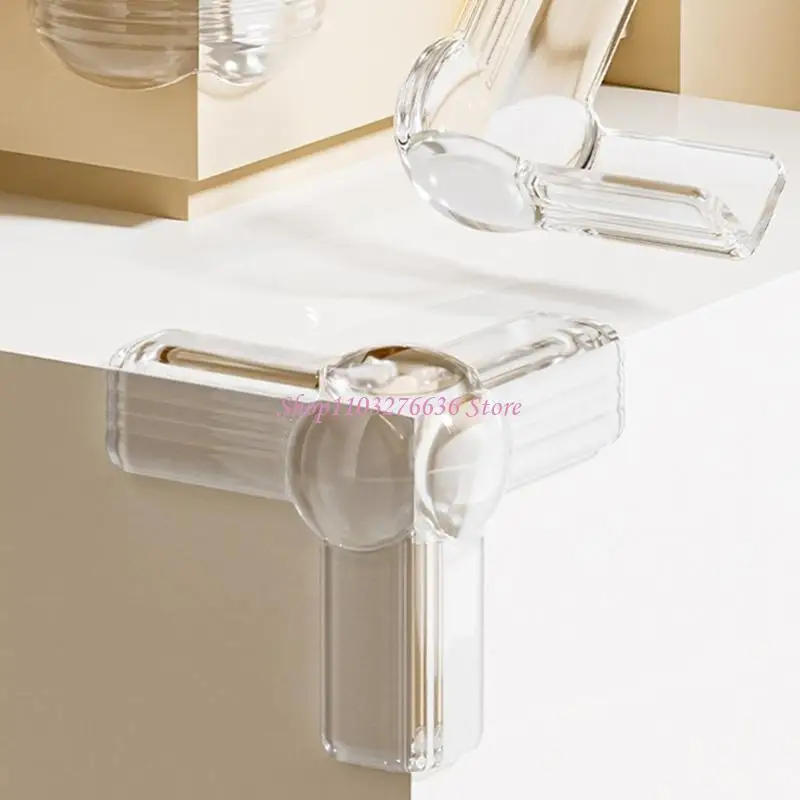 Protectores de esquinas adhesivos de acrílico para bebé - imagen 5