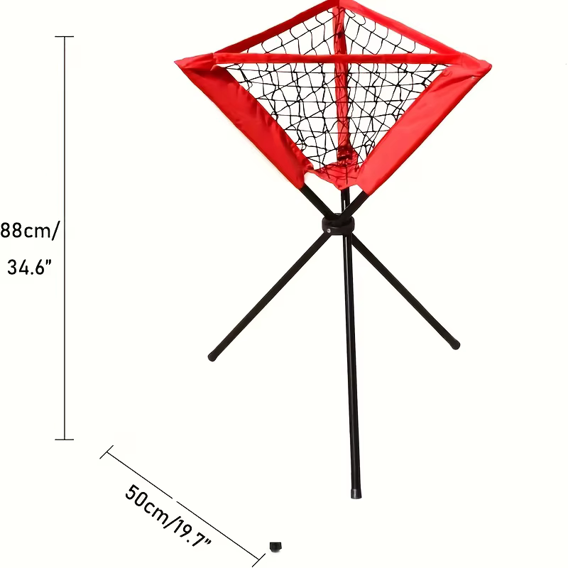 Cubo portátil para pelotas de béisbol y softbol – Prácticas de bateo - imagen 3