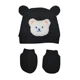Black white bear