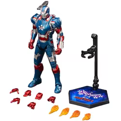 Figura de acción Iron Man ZD Toys – Colección Marvel Vengadores