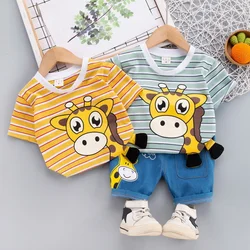 Conjunto veraniego para bebé: camiseta y pantalones cortos cómodos