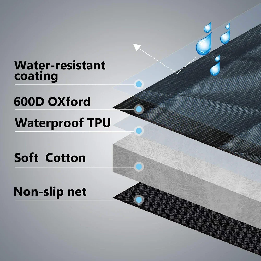 Alfombrilla frontal para mascotas, funda protectora para asiento de coche, impermeable, antiarañazos, funda para asiento de copiloto, cojín para asiento de coche para perros y gatos, accesorios para coche - imagen 5