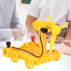 Modelo de coche de energía eólica DIY, juguete educativo de inteligencia, proyectos artesanales, herramienta de enseñanza, juego de experimentos científicos para niños