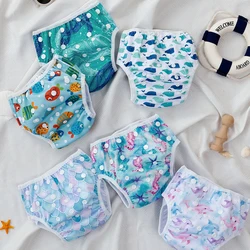 Pañales de natación reutilizables para bebé – Ajustables y lavables