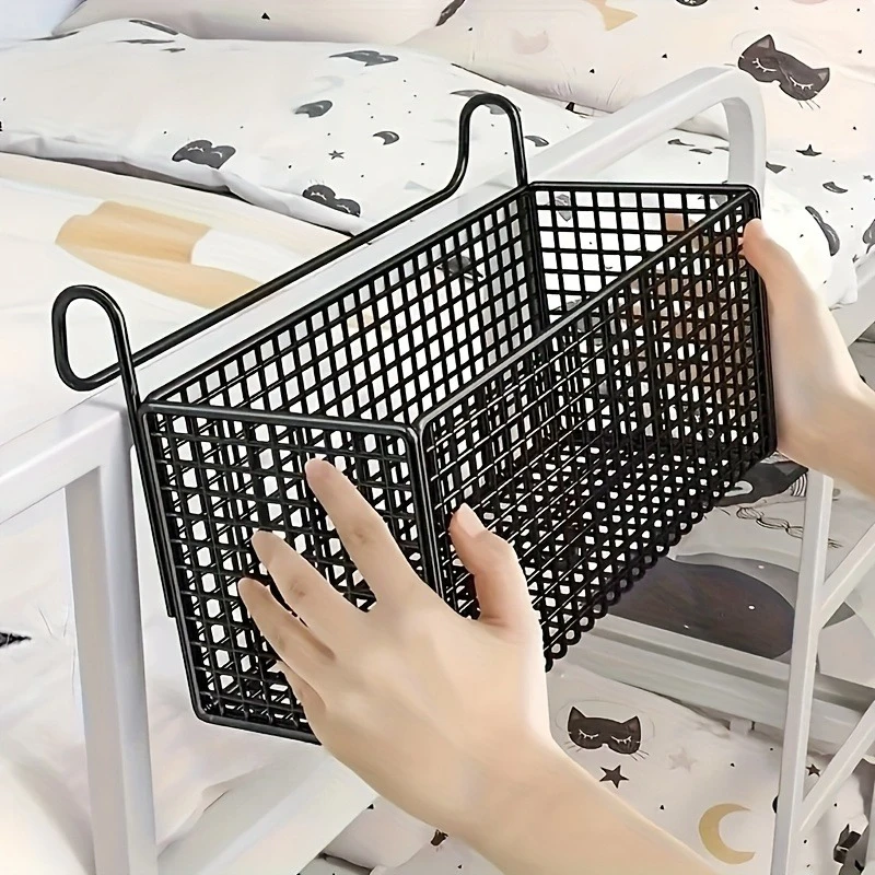 Estante de almacenamiento contemporáneo, organizador de plástico multiusos para camas de dormitorio, diseño que ahorra espacio, cestas de estantes - imagen 3