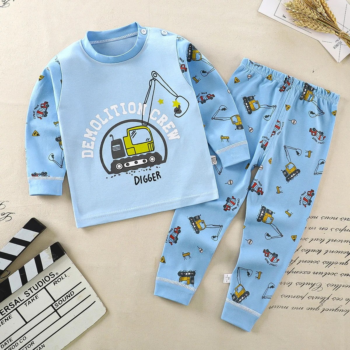 Pijama infantil algodón dibujos para invierno - imagen 5