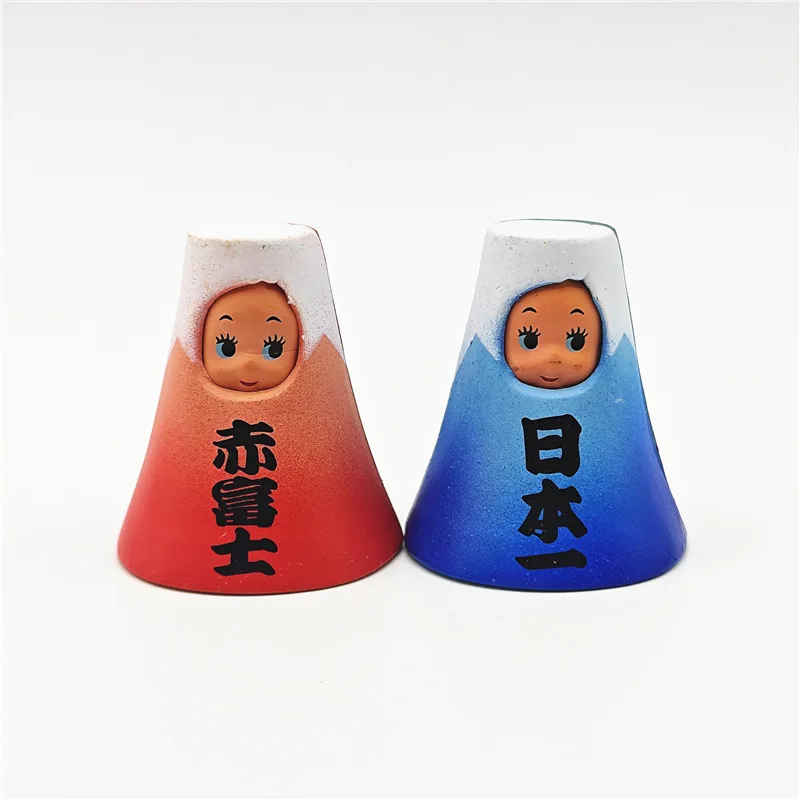 Muñeca bebé caja ciega Cos gato de la suerte Fuji montaña diseño de flor de cerezo figura de acción juguete para regalo de Fans - imagen 4