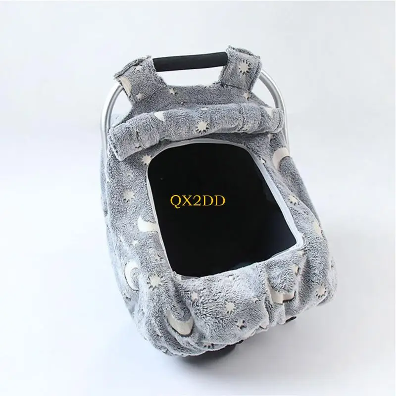 QX2D Multifuncional Cubierta asiento bebé Baby Mosyet Case Infantes Cartero compras Carreteras Carreteras Carryas - imagen 5