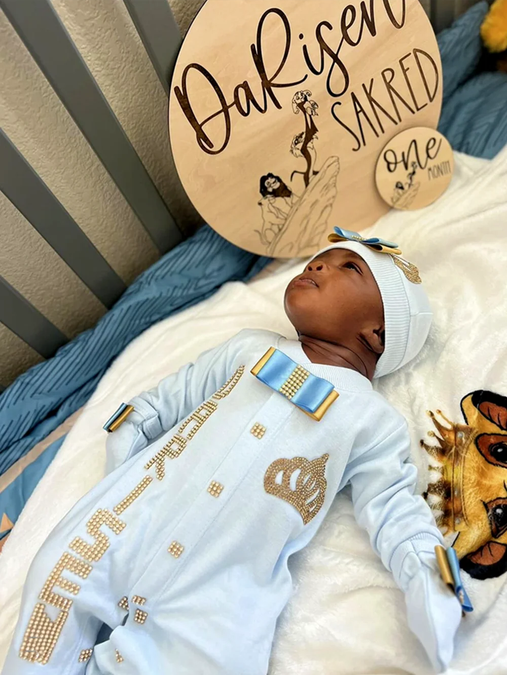 Ropa de algodón Real para recién nacido, 5 piezas, productos para Infant0, camisa, pantalones, mitones, manta receptora - imagen 3