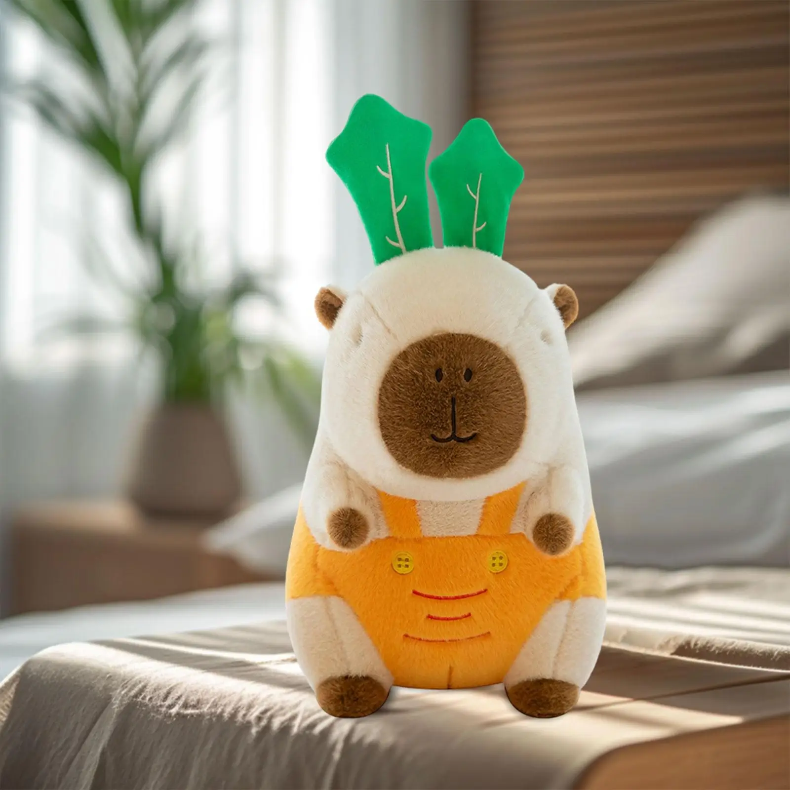 Soft Plush Capybara Toy Hugging Gifts Cartoon Kids Room Decoration Soft Stuffed Toy for Girls Adults Girlfriend Birthday Gifts