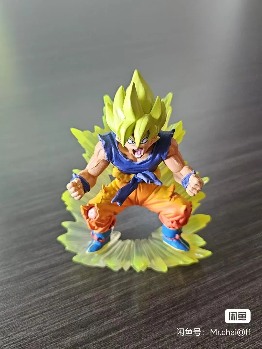 Caja de logotipo de Dragon Ball genuina Baby Goku Frieza Jiren Master Roshi escena figura modelo producto antiguo algunas defectos menor - imagen 5