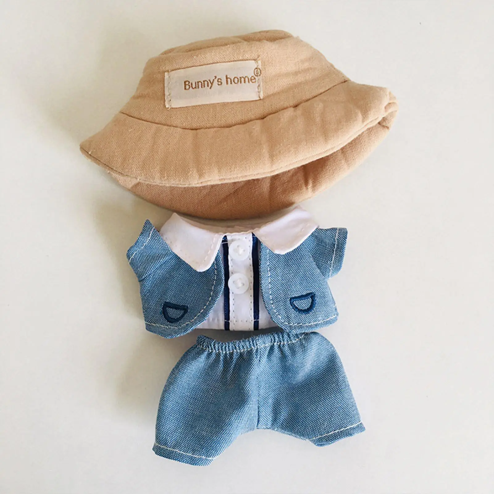 15cm Plush Doll Clothes Fashion DIY Dress up Costumes Soft Plush Doll Accessories Doll Suit Stuffed Animals Accessories Cartoon