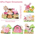 6pcs ornament