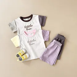 MILANCEL Conjunto verano bebé – camiseta y pantalón corto