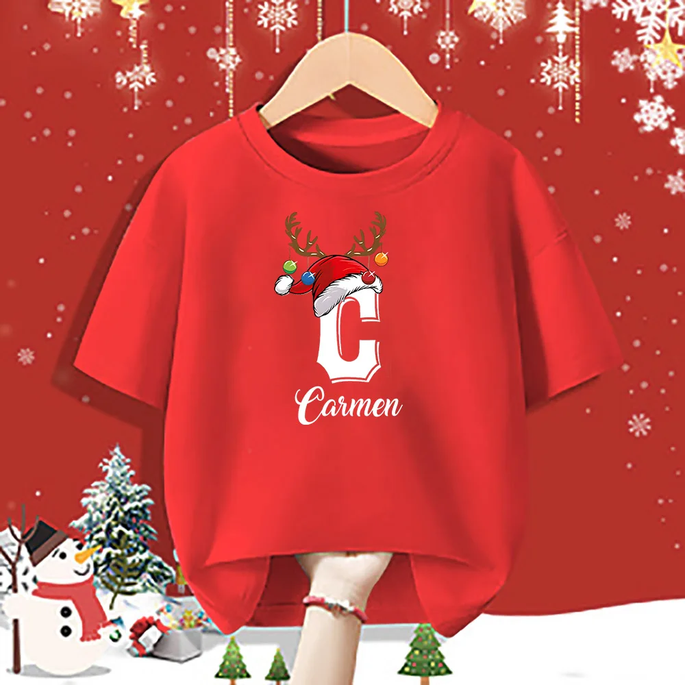 Ropa navideña a juego para toda la familia con inicial y nombre - imagen 4