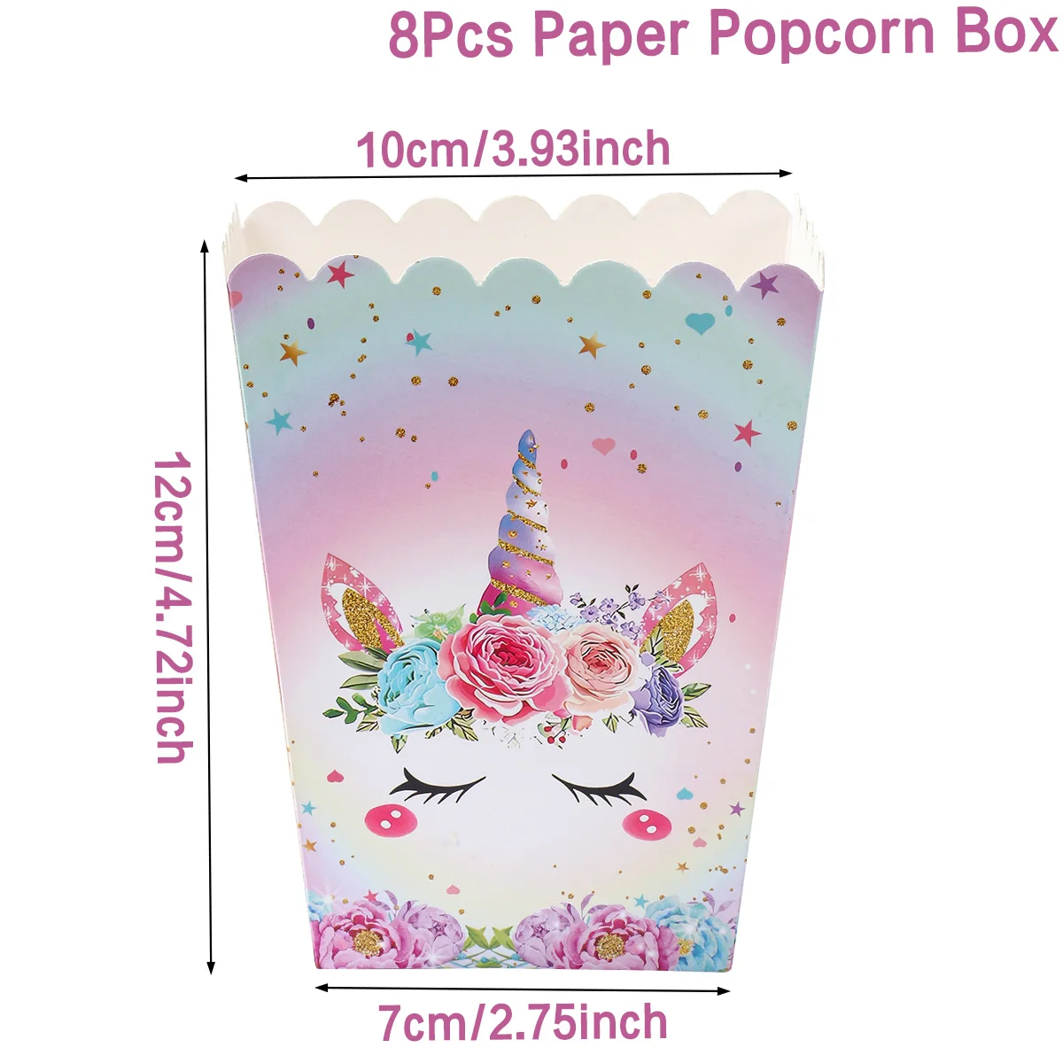 8pcs popcorn box 1