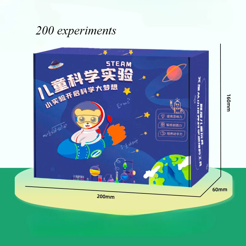 Kits de Material de experimento de lección de ciencia hechos a mano para niños, juguetes Stem de física escolar, ayudas educativas técnicas para niños - imagen 2