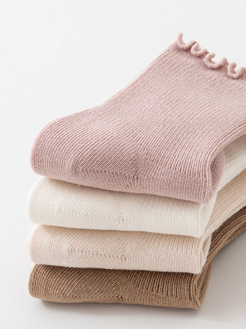 Calcetines de tubo Milangel para niña pequeña – Cálidos y suaves - imagen 4