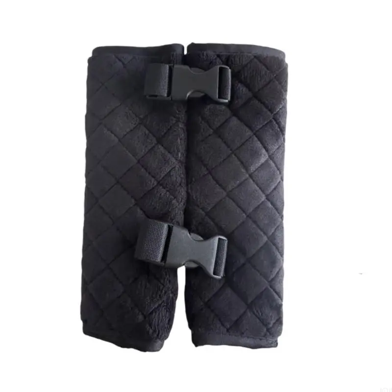 D7YD, 1 par, cinturón seguridad para coche, arnés con hebilla, protector pecho para bebé, Clip antiescape para arnés - imagen 3