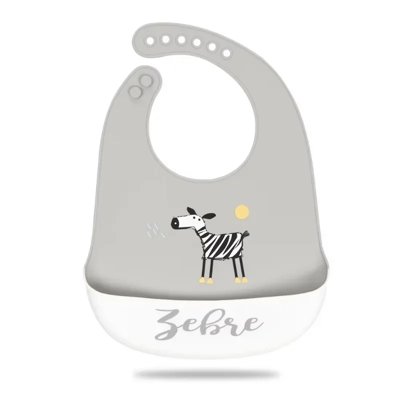 Babero de silicona regulable para bebé – Suave y práctico - imagen 5