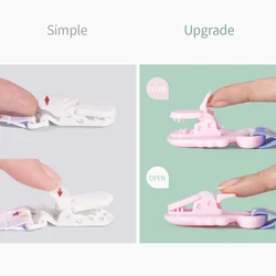 Clip sujetachupetes para bebé – Cadena decorativa de seguridad