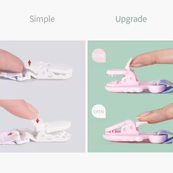 Clip sujetachupetes para bebé – Cadena decorativa de seguridad